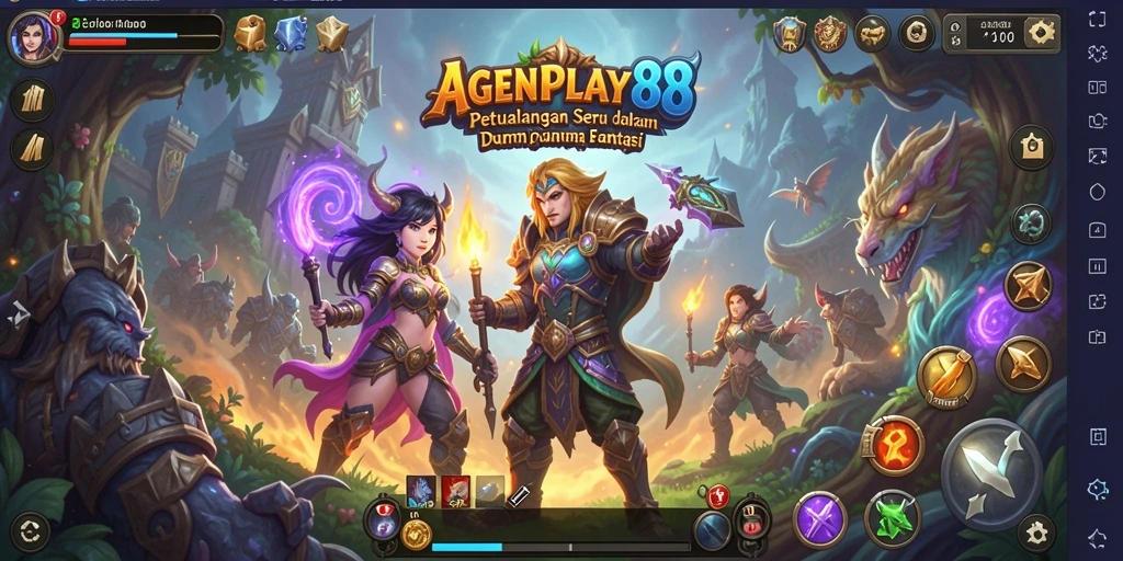 Menampilkan tindakan seru dalam gameplay AGENPLAY88 yang menakjubkan.