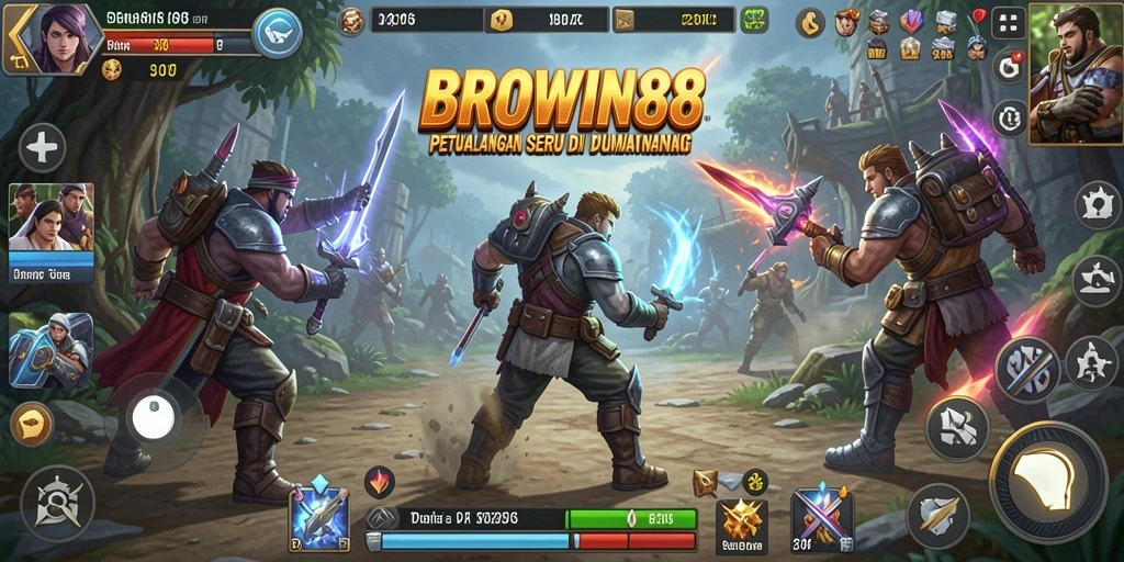 Screenshot BROWIN88 menampilkan petualangan seru dan penuh tantangan.