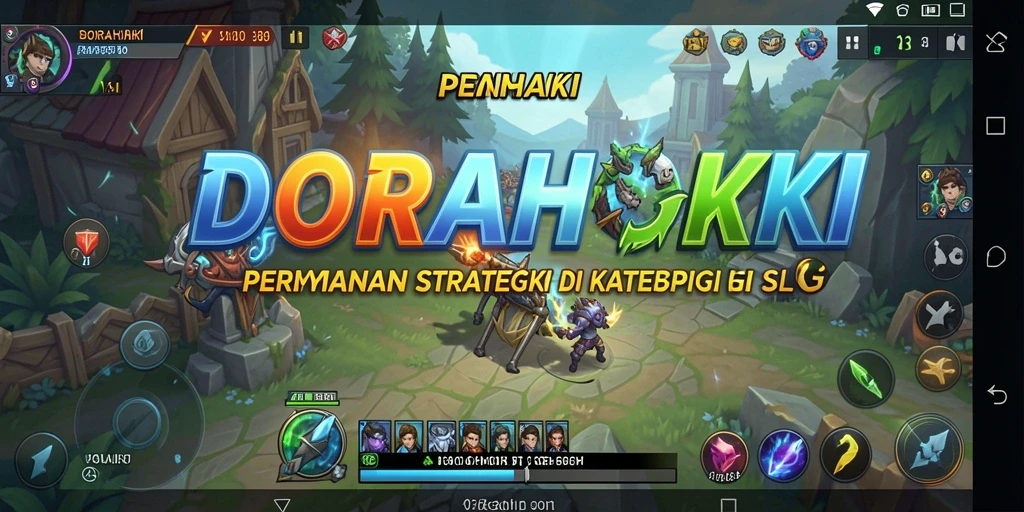 Tampilan gameplay DORAHOKI yang menarik dan penuh aksi.