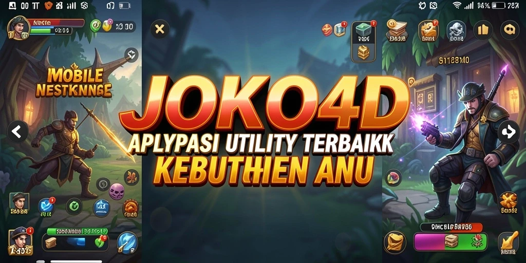 Tampilan antarmuka <strong>JOKO4D</strong> yang intuitif dan modern.
