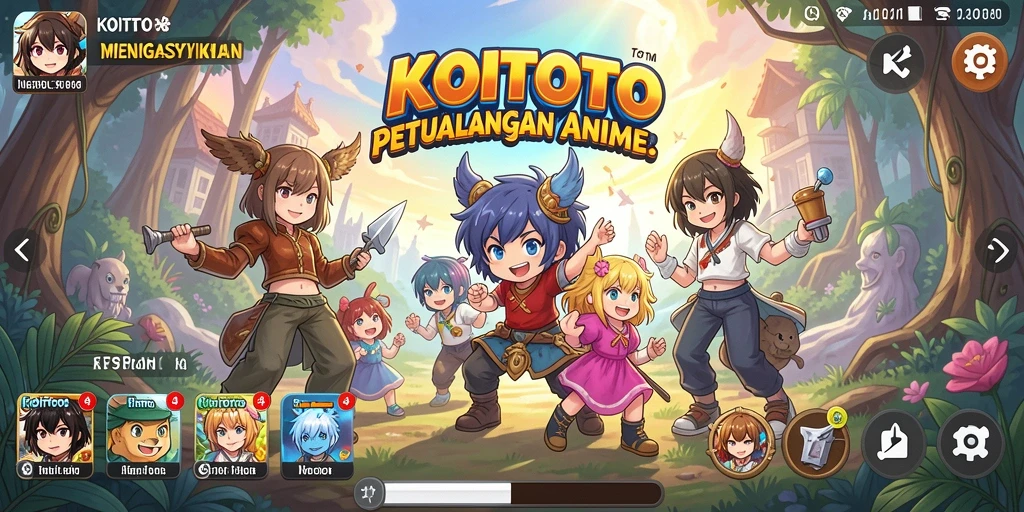 Gameplay seru dan grafis menawan dari KOITOTO.