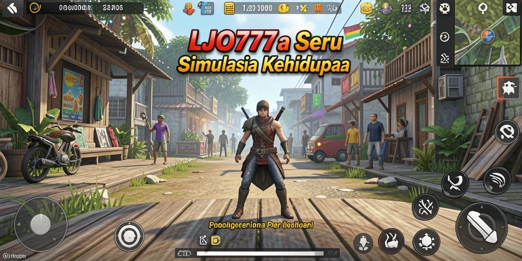 Tampilan gameplay LJO777 yang mengesankan dalam simulasi kehidupan.