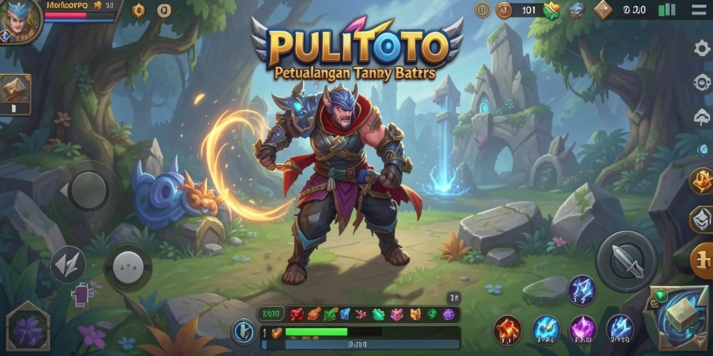 Menampilkan gameplay seru dan interaksi pemain di PULITOTO.