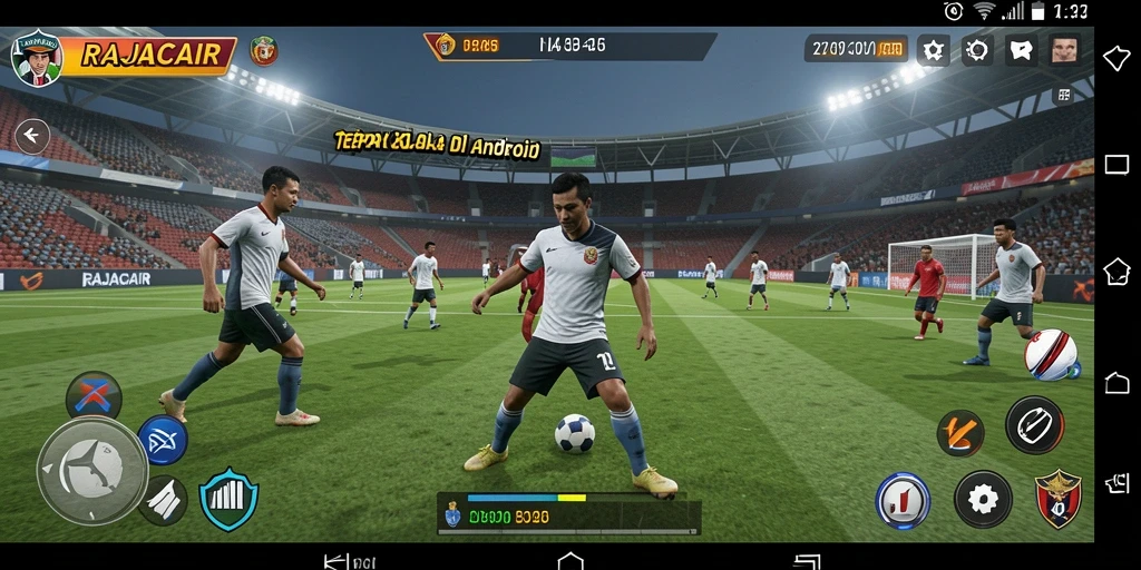 Tangkapan layar dari gameplay RAJACAIR yang menarik dan realistis.