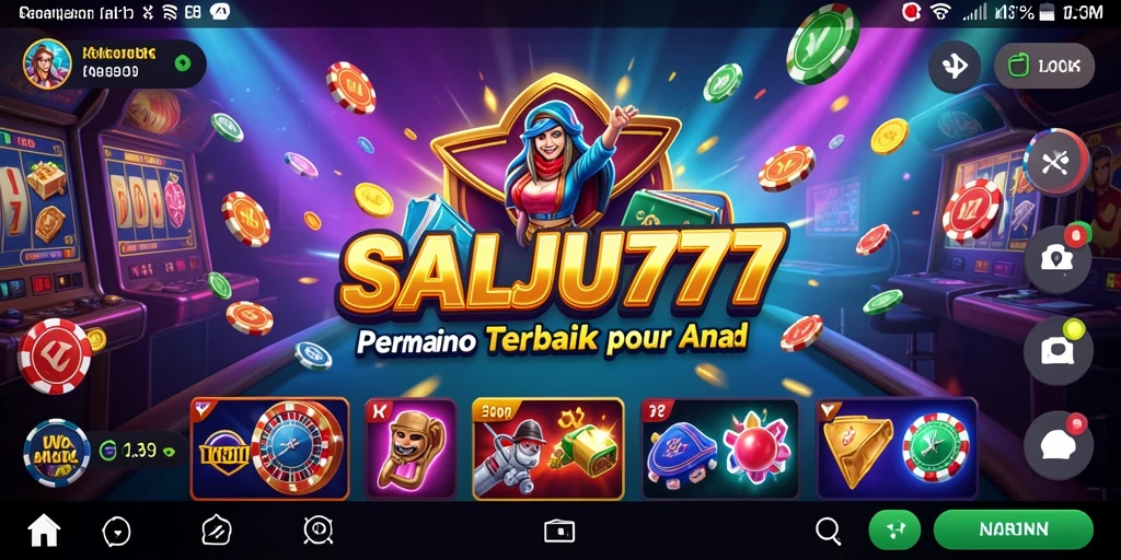Tampilan menarik dari gameplay SALJU777 yang seru dan menantang.