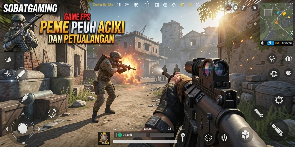 Gameplay intens SOBATGAMING yang mendebarkan.