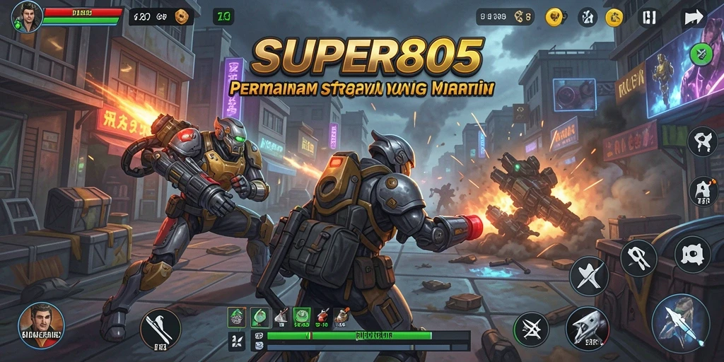 Tampilan menarik dengan aksi pertempuran yang mendebarkan di SUPER805.