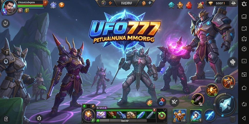 Gameplay menakjubkan di dunia MMORPG UFO777 dengan grafis yang memukau.