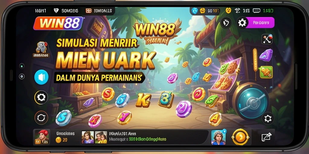 Tangkapan layar gameplay <strong>WIN88</strong>, menunjukkan suasana simulasi yang seru.